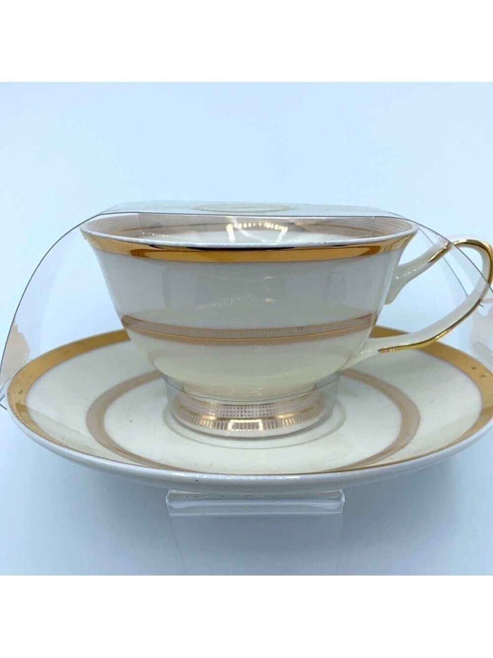 Grace Teaware Teacup and Saucer Set